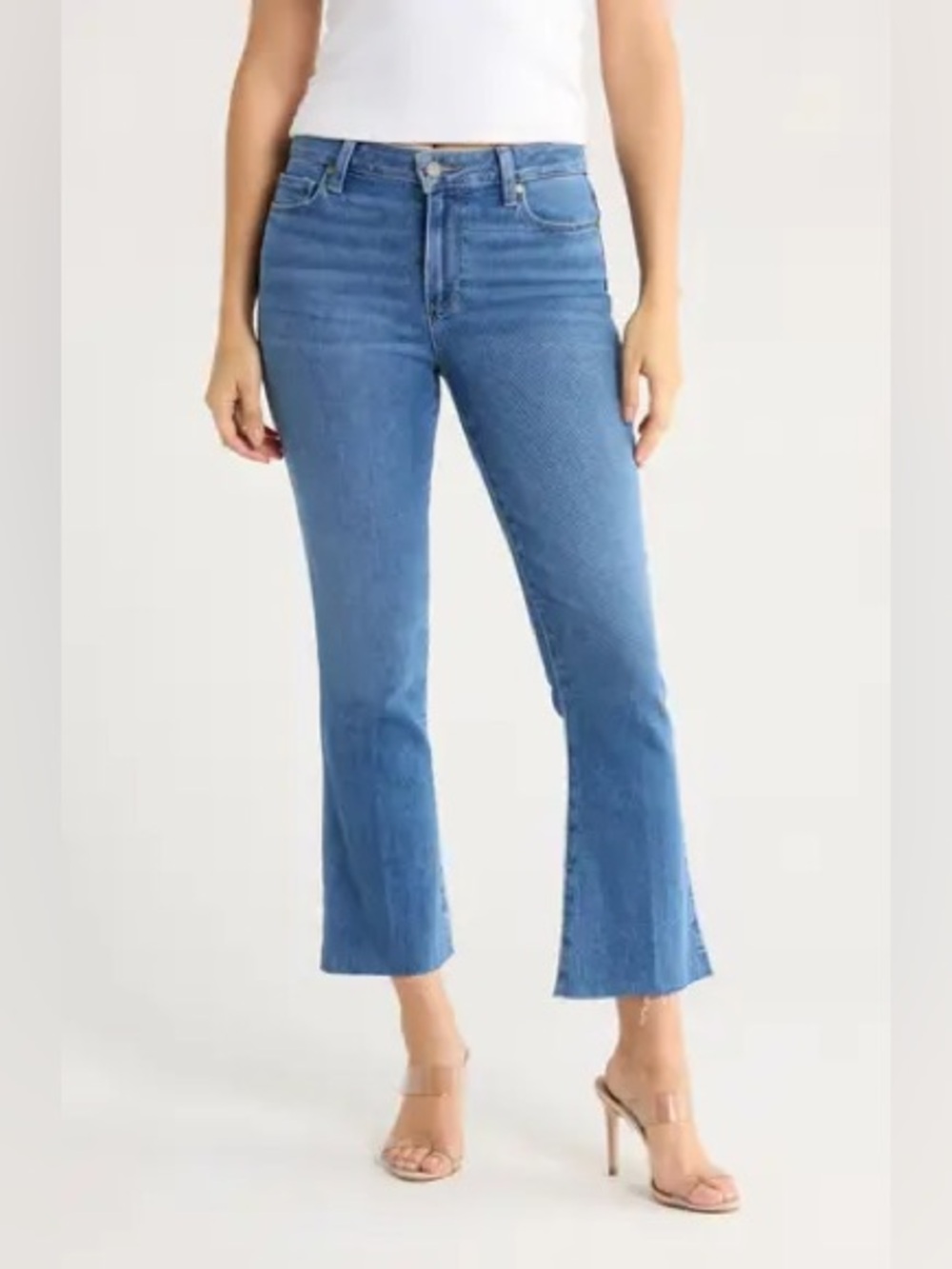 Paige Size 27 Rory Crop Flare Jeans